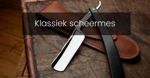 Scheren met een klassiek scheermes doe je zo