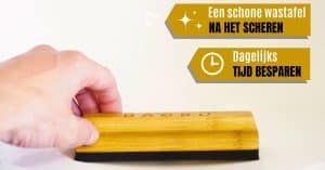 Baardbar voor een schone badkamer