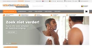 manandshaving.nl website