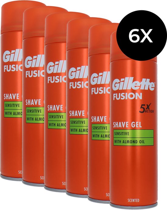 Gillette Men Fusion Sensitive scheergel