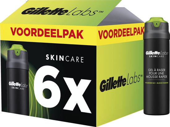 GilletteLabs snel schuimende scheergel voor mannen