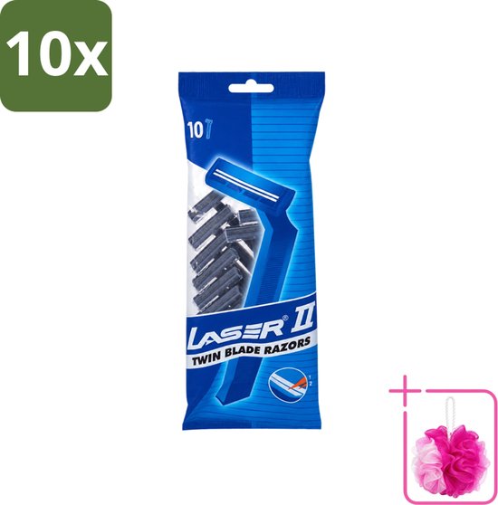 Laser 2 Ready Razor wegwerpscheermesjes