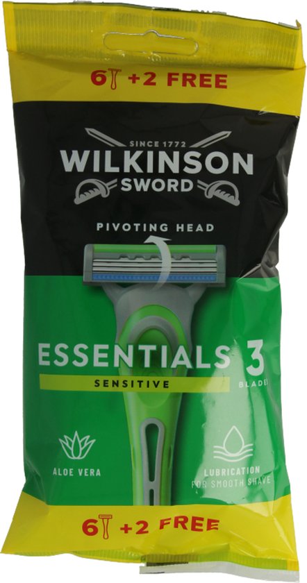 Wilkinson Essential Sensitive wegwerpscheermesjes