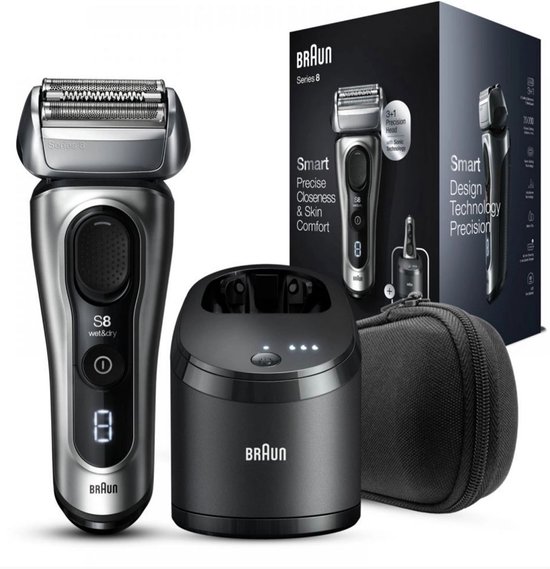 Braun Series 8 8467cc scheerapparaat met SmartCare Center