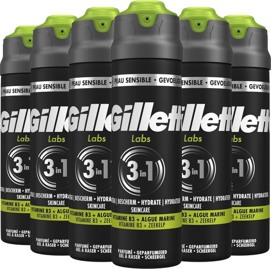 GilletteLabs Snel Schuimende Scheergel