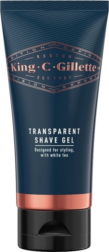 Gillette King C. Transparent Shave Gel