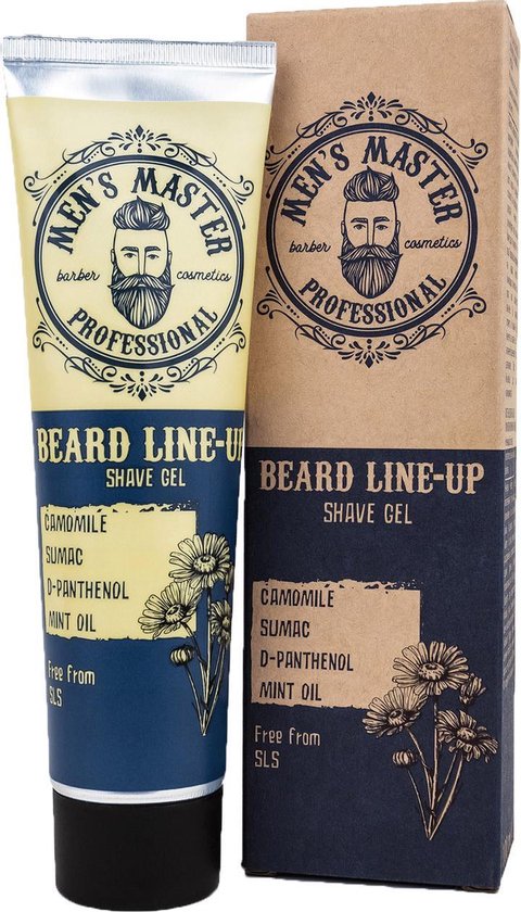 Men's Master Beard Line-up Shave Gel